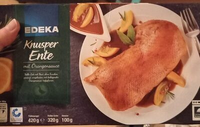 EDEKA Herzstücke Knusperente mit Sauce 420g QS ITW