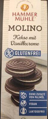 Hammermühle Molino-Kekse mit Vanillecreme 125g