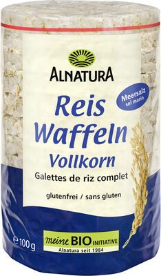 Bio Alnatura Reiswaffeln mit Salz 100g