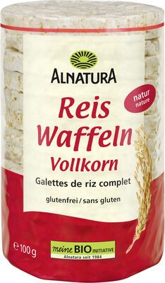 Bio Alnatura Reiswaffeln Natur 100g