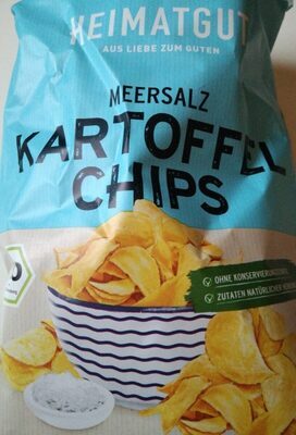 Bio Heimatgut Kartoffel Chips Meersalz 125g