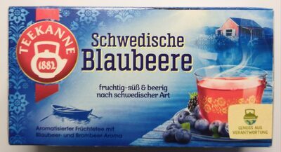 Teekanne Schwedische Blaubeere 20ST 45g