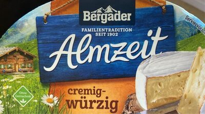 Bergader Almzeit cremig würzig 60% Doppelrahmstufe 175g