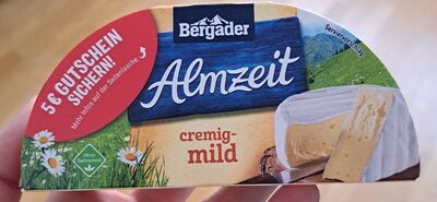 Bergader Almzeit cremig mild 60% Doppelrahmstufe 175g