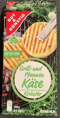 GUT&GÜNSTIG Grill-und Pfannenkäse Kräuter 55% 200g VLOG
