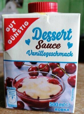 GUT&GÜNSTIG Dessertsoße Vanillegeschmack 500ml