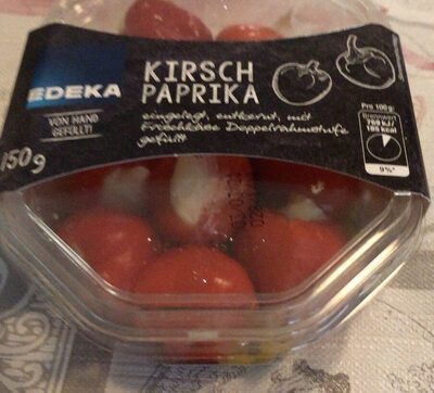 EDEKA Herzstücke Kirschpaprika gefüllt mit Frischkäse 150g
