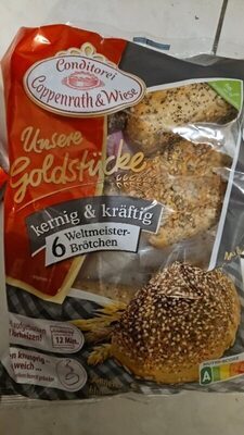 Coppenrath&Wiese Unsere Goldstücke Weltmeister Brötchen 6ST 450g