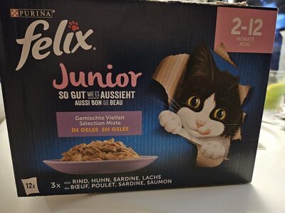 Felix Junior so gut wie es aussieht Gemischte Vielfalt 12x85g