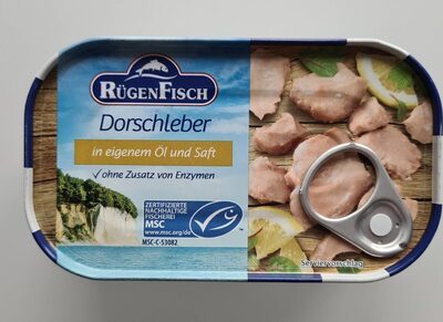 MSC Rügen Fisch Dorschleber in eigenem Öl und Saft 120g