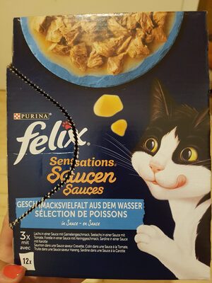 Felix Sensations Soße Geschmacksvielfalt aus dem Wasser 12x85g