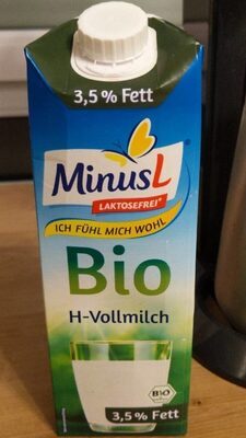 Bio MinusL H-Milch 3,5% 1l