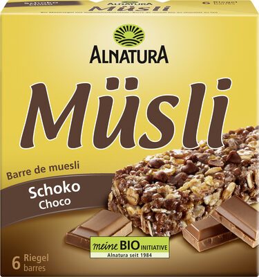 Bio Alnatura Müsli-Riegel Schoko 150g