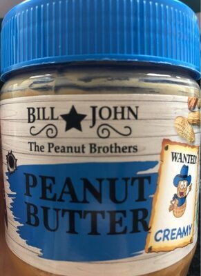 Bill&John Creamy Erdnussbutter 350g