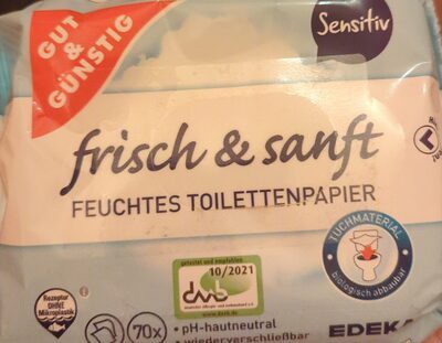 GUT&GÜNSTIG Toilettenpapier Sensitiv Doppelpack 2x70ST