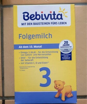 Bebivita 3 Folgemilch ab 10.Monat 500g