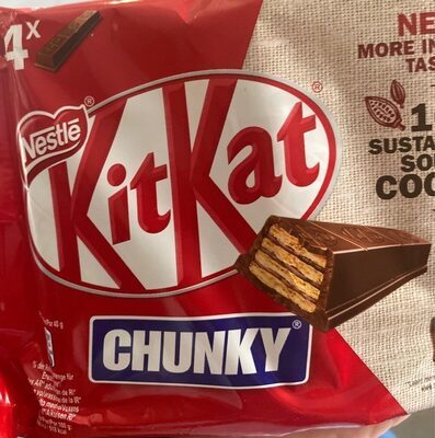 Kit Kat Chunky Milk 4ST 160g
