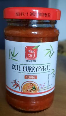 Ming Chu Currypaste rot 114g