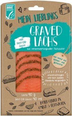 ASC Mein Lieblinge Graved Lachs 90g+Sauce 40ml