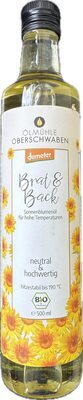 Demeter Ölmühle Oberschwaben Sonnenblumen Bratöl 500ml