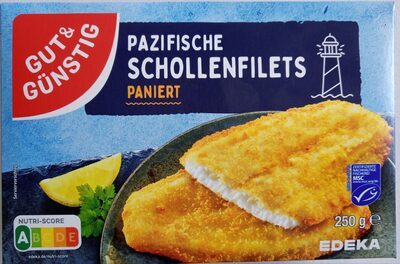 MSC GUT&GÜNSTIG Pazifische Schollenfilets in Knusperpanade 250g