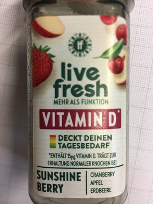 Live Fresh Vital Shot Sunshine Berry 60ml
