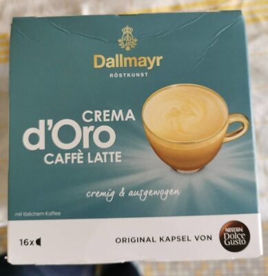 Nescafe Dolce Gusto Dallmayr Crema d Oro Caffe Latte 16ST 160g