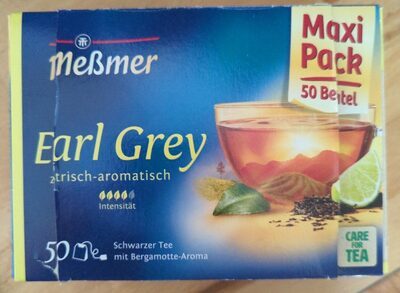 Meßmer Tee Earl Grey 50x1,75g