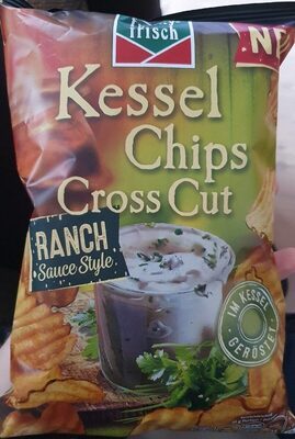 Funny-Frisch Kessel Chips Cross Cut Ranch Sauce 120g