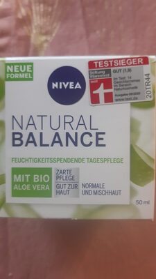 Nivea Natural Balance feuchtigkeitsspendene Tagespflege Normale und Mischhaut 50ml