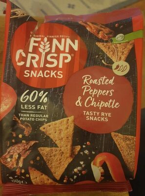 Finn Crisp Snacks Roasted Pepper&Chipotle 150g