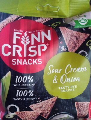 Finn Crisp Snacks Sour Cream&Onion 150g