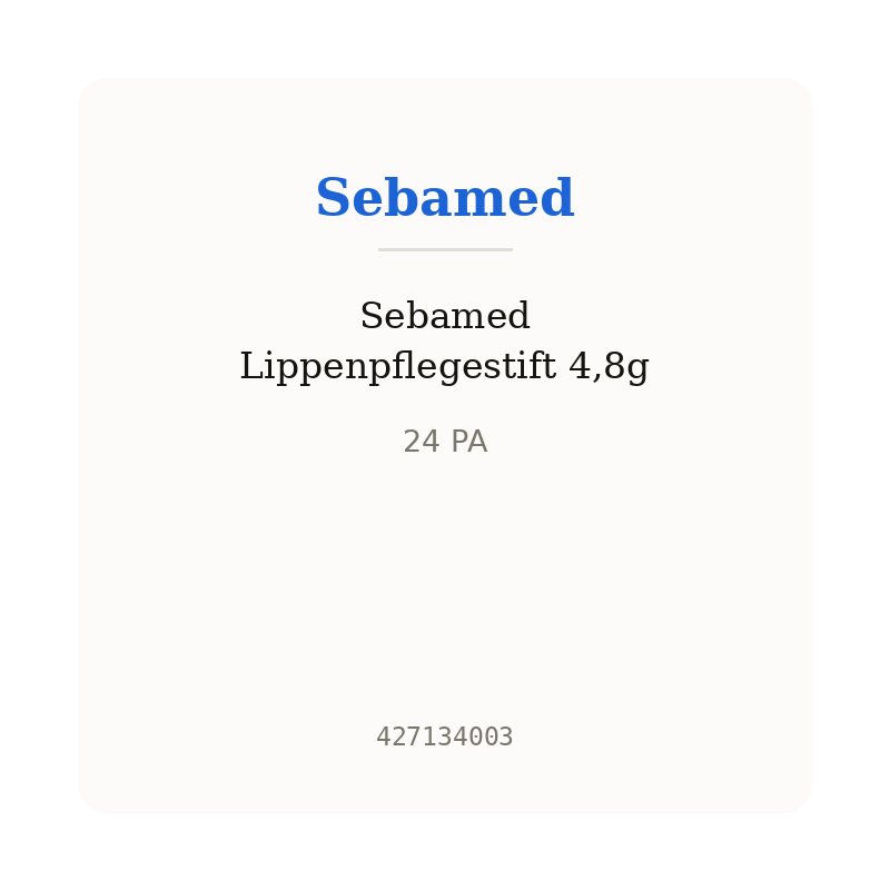 Sebamed Lippenpflegestift 4,8g