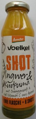 Demeter Voelkel Shot Ingwer&Kurkuma 0,28l EW
