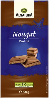 Bio Alnatura Nougat Schokolade 100g