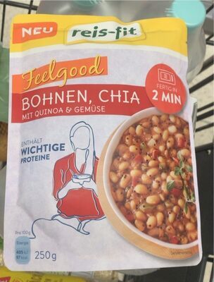 Reis-Fit Chia,Bohnen,Quinoa&Gemüse 250g