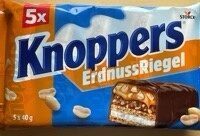 Knoppers Riegel Erdnuss 5ST 200g