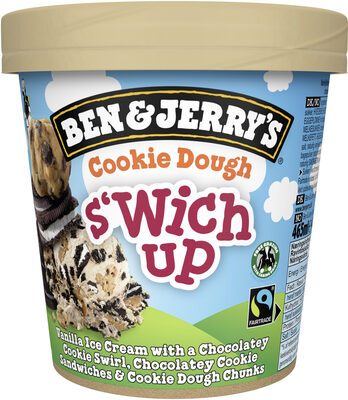 Ben&Jerrys S'Wich Up Cookie Dough 465ml