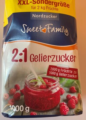 Sweet Family Nordzucker Gelierzucker 2:1 1kg