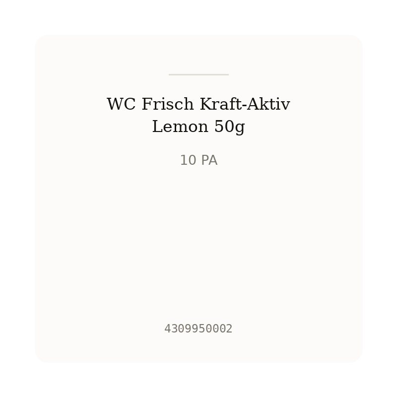WC Frisch Kraft-Aktiv Lemon 50g