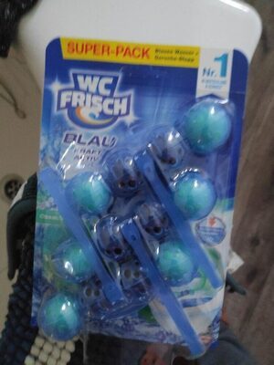WC Frisch Kraft-Aktiv Blauspüler Ozeanfrische 3x50g