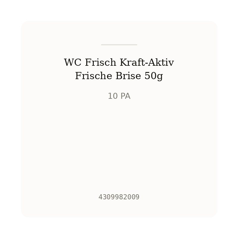 WC Frisch Kraft-Aktiv Frische Brise 50g