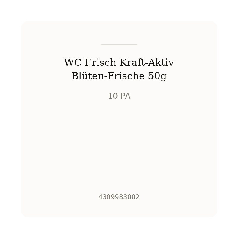 WC Frisch Kraft-Aktiv Blüten-Frische 50g