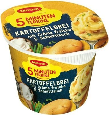 Maggi 5 Minuten Terrine Kartoffelbrei Creme Fraiche 53g
