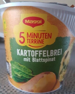 Maggi 5 Minuten Terrine Kartoffelbrei Blattspinat 47g
