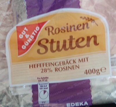 GUT&GÜNSTIG Rosinenstuten 400g
