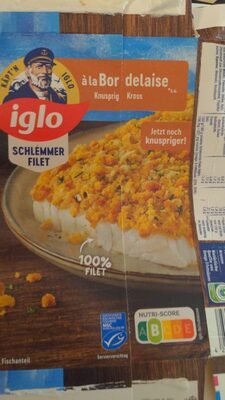 MSC Iglo Schlemmerfilet Bordelaise Knusprig Kross 380g