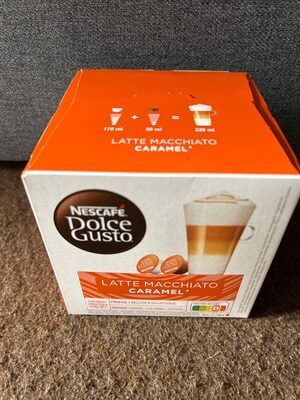 Nescafe Dolce Gusto Kapseln Latte Macchiato Caramel 8+8ST 145,6g