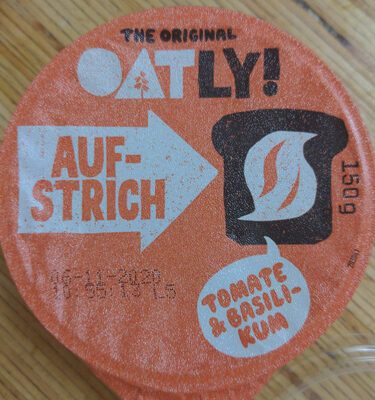 Oatly Hafer Aufstrich Tomate&Basilikum 150g