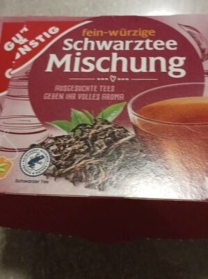 GUT&GÜNSTIG Schwarzteemischung 50x1,75g